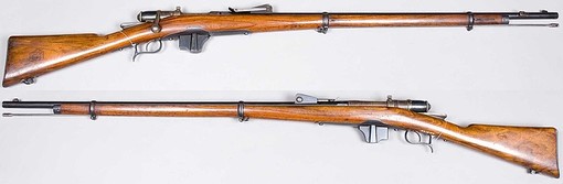 Fucili Vetterli Vitali modello 1870/87, simili a quelli donato alla città di Asti