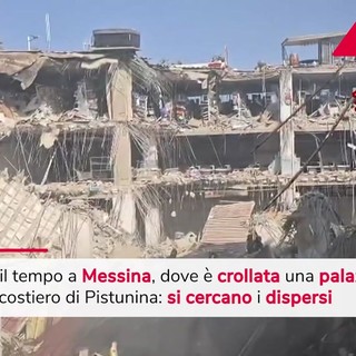 Messina, si cercano dispersi dopo crollo palazzina