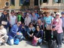 La delegazione astigiana durante la visita al ghetto di Venezia