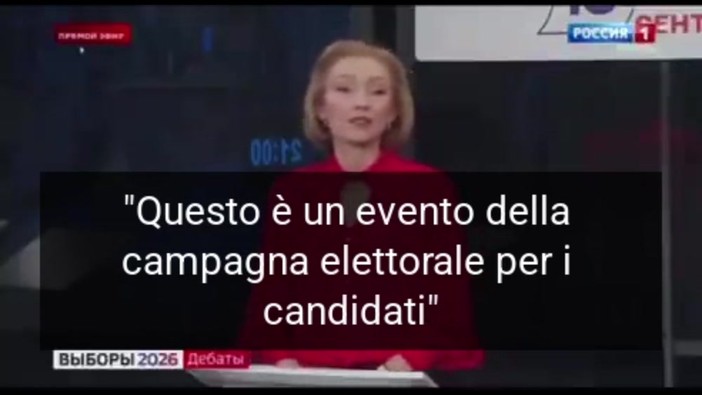 Russia, dibattito per le elezioni in tv: in studio nessun candidato Russia, dibattito per le elezioni in tv: in studio nessun candidato