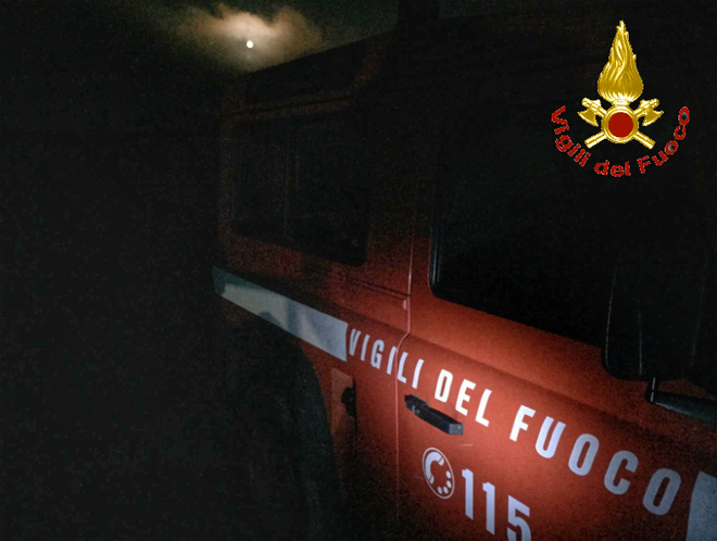 Incidente nella notte a Nizza, intervento dei Vigili del fuoco (foto d'archivio)