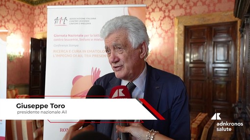 Toro (Ail): "Nuove terapie e assistenza ai pazienti, la sfida per il futuro dell'ematologia"
