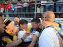 Atzeni pochi istanti dopo la vittoria (Merphefoto) Atzeni pochi istanti dopo la vittoria (Merphefoto)
