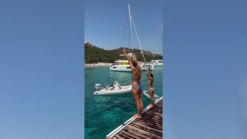 Tania Cagnotto, vacanze in famiglia con gare di tuffi