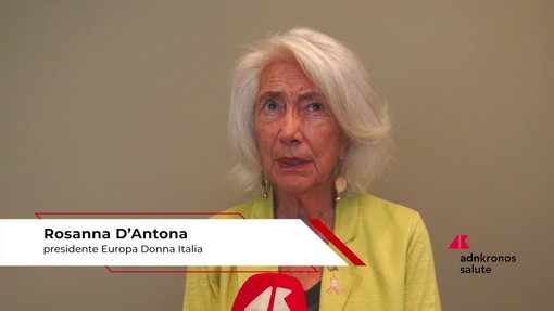 Tumori: D'Antona (Europa Donna Italia), 'test genomici siano inseriti nei Lea' Tumori: D'Antona (Europa Donna Italia), 'test genomici siano inseriti nei Lea'
