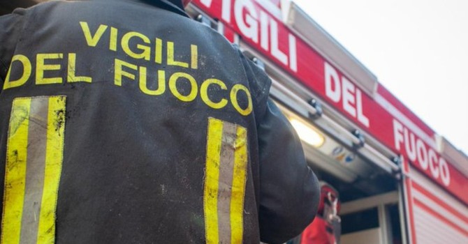 Refrancore, violento incendio in un'abitazione in via Alfieri