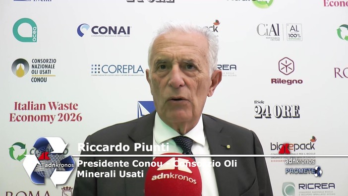 Sostenibilità: Piunti (Conou), 'rapporto con Europa sia più forte' Sostenibilità: Piunti (Conou), 'rapporto con Europa sia più forte'