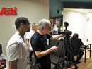 Le riprese del cortometraggio (Merohefoto)