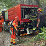 Circoscritto l'incendio divampato a Peveragno in zona Valfredda