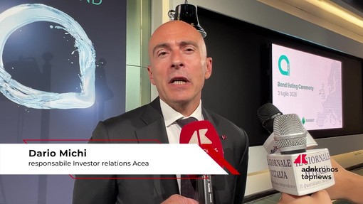 Borsa: Michi (Acea) 'blue bond riscuote interesse investitori' Borsa: Michi (Acea) 'blue bond riscuote interesse investitori'