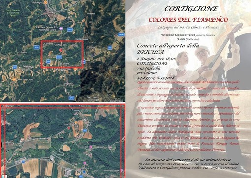 Flamenco e classica del ’900 in scena a Cortiglione