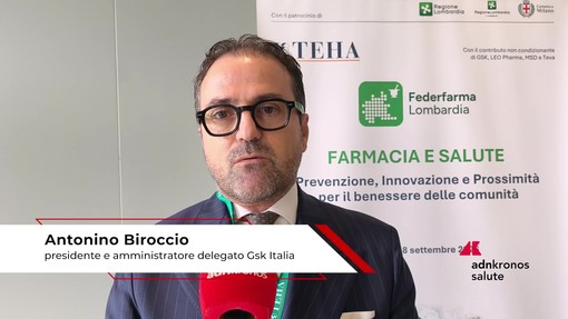 Salute: Biroccio (Gsk Italia), 'ricerca genera valore per pazienti e sistema Paese'