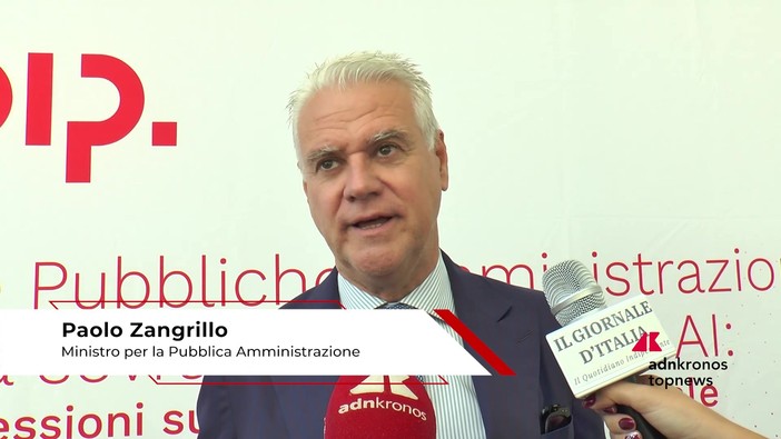 Zangrillo: "Ai e digitalizzazione sono aiuto solo se capitale umano in grado di saperle utilizzare" Zangrillo: "Ai e digitalizzazione sono aiuto solo se capitale umano in grado di saperle utilizzare"