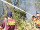 Incendio a Castel Porziano, Canadair in azione a Ostia