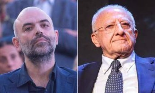 "De Luca satrapo", archiviato il procedimento contro Saviano