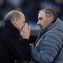 Lazio-Milan, pace fatta (e saluto) tra Allegri e il vice di Sarri in Coppa Italia