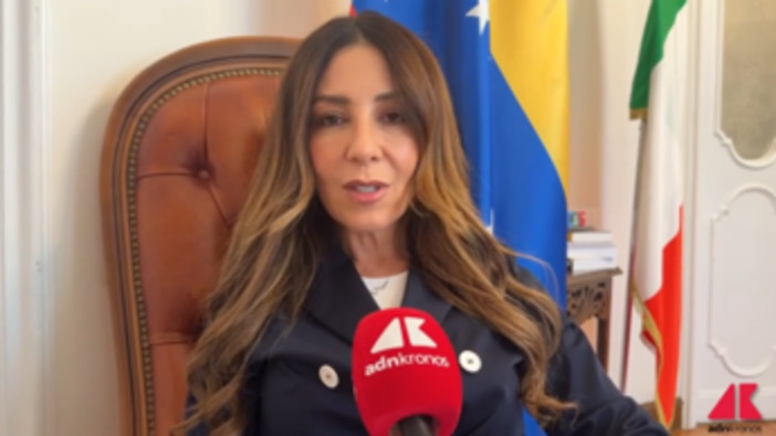 Venezuela, ambasciatrice Uzzo: "Ci servono nostri soldi per ricostruzione. Grazie governo italiano per aiuti" Venezuela, ambasciatrice Uzzo: "Ci servono nostri soldi per ricostruzione. Grazie governo italiano per aiuti"