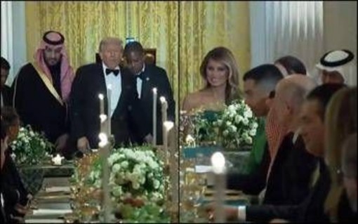 Cristiano Ronaldo a cena con Trump alla Casa Bianca - Il Video