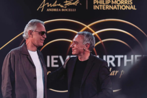 Philip Morris International e Bocelli lanciano il progetto “Believe. Further”