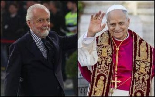 Papa Leone accoglie il Napoli: &quot;Scudetto gran traguardo&quot;. Il dono di De Laurentiis