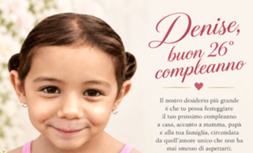 Denise Pipitone, il messaggio della mamma Piera Maggio nel giorno del 26esimo compleanno: "Ovunque tu sia, auguri"