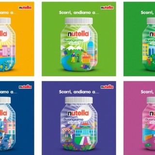 Nutella ed ENIT promuovono le città d’arte italiane con una serie limited edition