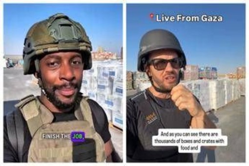 Gaza, Israele invia 10 influencer nella Striscia: &quot;Qui è pieno di cibo, ecco la verità&quot;