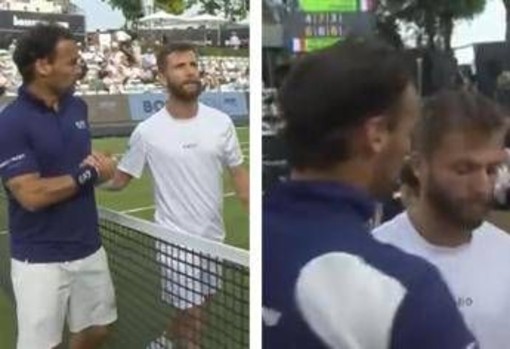 Fognini contro Moutet, sconfitta e alta tensione a Stoccarda - Video