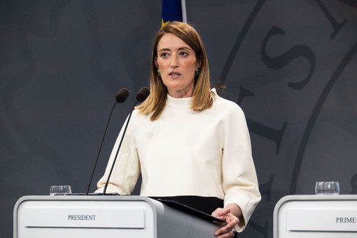Ue, Metsola “Con coraggio superiamo gli ostacoli, serve unità”