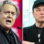 Bannon attacca Musk: &quot;Immigrato illegale e drogato&quot;. La replica: &quot;Ritardato&quot;