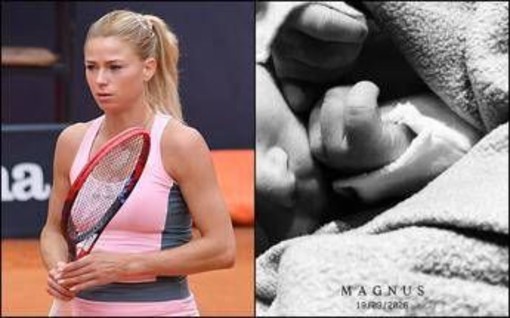 Camila Giorgi diventa mamma: è nato il primo figlio Magnus Vangelis