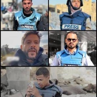 Gaza, 5 giornalisti uccisi in raid su ospedale Nasser: chi sono