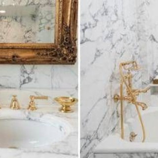 Trump rifà il bagno alla Casa Bianca, marmo e oro per il presidente Trump rifà il bagno alla Casa Bianca, marmo e oro per il presidente