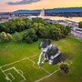 Europei calcio femminile, a Ginevra il dipinto 'naturale' che sta incantando il mondo
