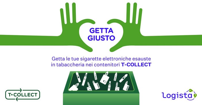 Al via la nuova campagna Logista per lo smaltimento delle sigarette elettroniche Al via la nuova campagna Logista per lo smaltimento delle sigarette elettroniche