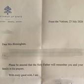 Famiglia nel bosco, Papa risponde a lettera genitori: "Vi ricordo nelle mie preghiere"