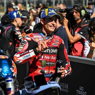 Marc Marquez precede Acosta al Gp di Aragon, terzo Bezzecchi