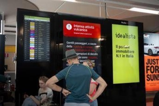 Aeroporto di Catania, scende l’allerta per l’Etna: voli sospesi fino alle 14 Aeroporto di Catania, scende l’allerta per l’Etna: voli sospesi fino alle 14