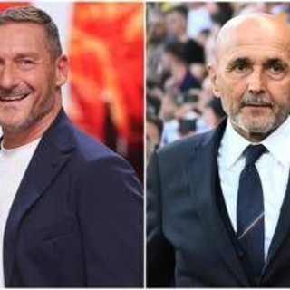 Totti, pace fatta con Spalletti? Sorrisi e abbracci durante uno spot