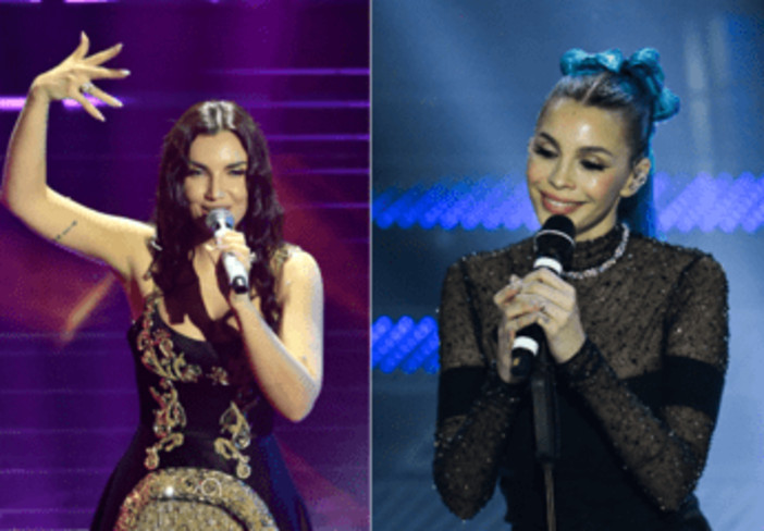 Sanremo, "Elettra Lamborghini si na pret". L'urlo in platea (lo stesso a Rose Villain)