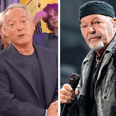 A BellaMa' cantano Vasco Rossi, l'omaggio di Pierluigi Diaco e la replica del rocker A BellaMa' cantano Vasco Rossi, l'omaggio di Pierluigi Diaco e la replica del rocker