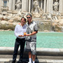 'Vacanze romane' di Haaland, da Fontana di Trevi a Piazza di Spagna