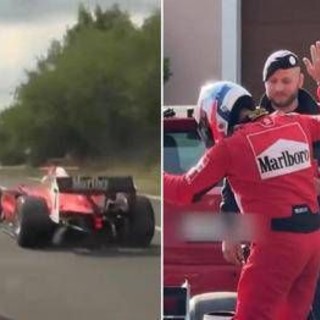 In autostrada con una Formula 1, arrestato il 'pilota fantasma'