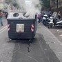 Scontri nei cortei a Roma, il racconto di un poliziotto: "Ci hanno assalito con sassi e molotov in via Claudia"