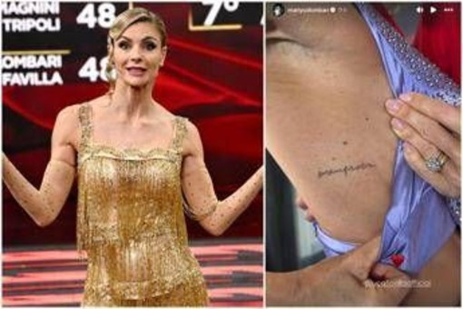 Colombari e un nuovo tatuaggio per Ballando: "Rimarrà per sempre"