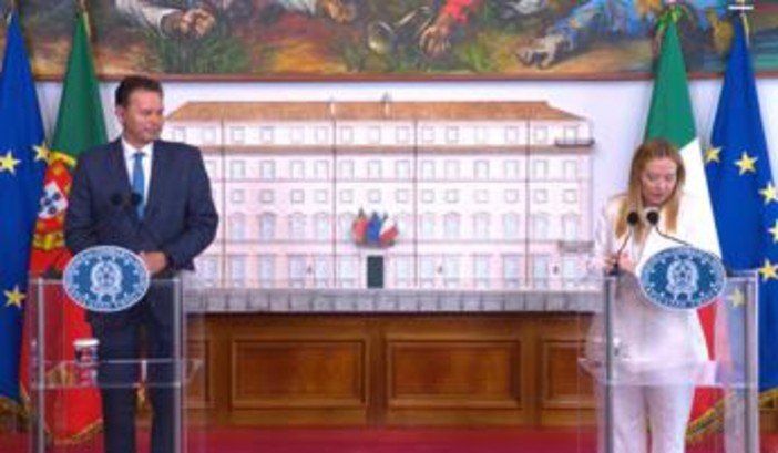 Italia-Portogallo, Meloni: "Oltre 10 anni da ultima visita, rilanciamo relazioni" Italia-Portogallo, Meloni: "Oltre 10 anni da ultima visita, rilanciamo relazioni"