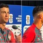 Ronaldo 'ignora' Messi dopo doppietta ai Mondiali: "Prossima domanda"