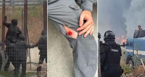 Guerriglia No Tav, assalto al cantiere: 60 agenti feriti. Meloni: "Violenza non piegherà lo Stato" Guerriglia No Tav, assalto al cantiere: 60 agenti feriti. Meloni: "Violenza non piegherà lo Stato"