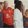 Modric, primo giorno al Milan: saluta Allegri e parla con Leao