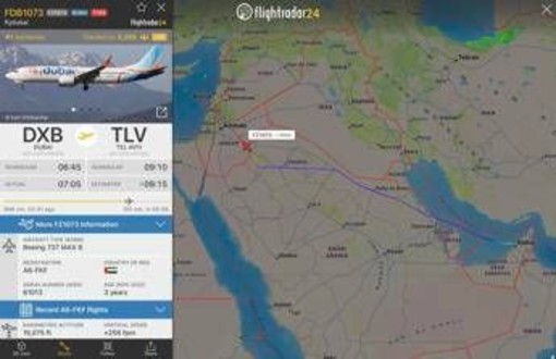 Media: "Dirottato volo da Dubai a Tel Aviv, decollati caccia israeliani" Media: "Dirottato volo da Dubai a Tel Aviv, decollati caccia israeliani"